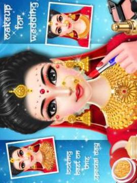 Indian Wedding Makeover,Makeup And Dressup: Part 2游戏截图4