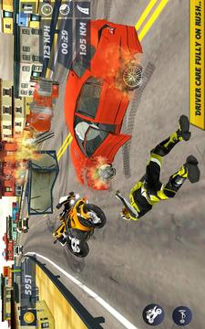 Moto Traffic Rush Rider游戏截图1