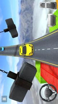 98% Impossible Car Tracks Stunts Driving Simulator游戏截图1
