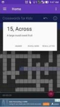Crosswords Training Puzzles游戏截图2