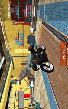 Bike Super Hero Stunt Driver Simulator游戏截图2