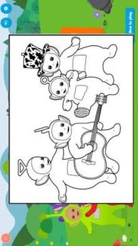 teletubbies for coloring游戏截图4