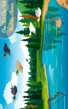 Real Duck Archery 2D Bird Hunting Shooting Game游戏截图5