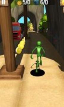 Green Alien Popoy : dame tu cosita runner游戏截图2