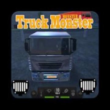 Racing Truck Monster 4x4 hill游戏截图4