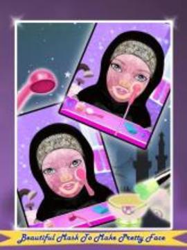 Hijab Makeup Salon: Girls Game游戏截图2