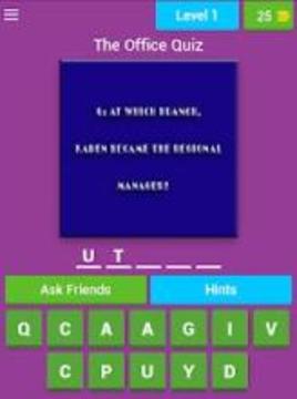The Office Trivia Free Quiz Game Questions Answers游戏截图4