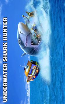 Hungry Blue Whale Shark Attack: Shark Attack Games游戏截图5