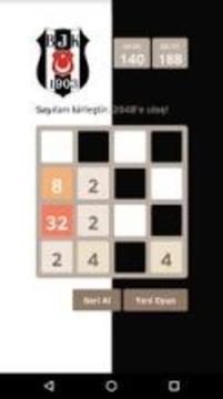 Beşiktaş 2048 Oyunu游戏截图4