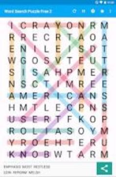 Word Search Puzzle Free 2游戏截图4