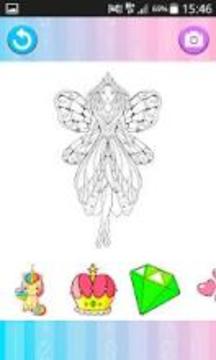 Princess Coloring Pages for Kids, Boys & Girls游戏截图2