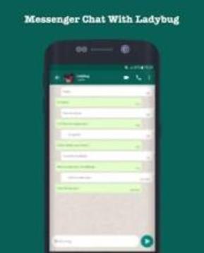 Messenger Chat With Ladybug游戏截图2