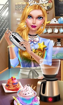 Fashion Doll: Coffee Art Salon游戏截图1