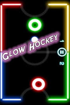 Finger Glow Power Hockey Foote游戏截图1