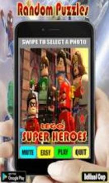 Random Lego SUPER HEROES Puzzles游戏截图4