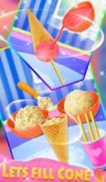 Ice Cream Cones Cake - Cooking Game *游戏截图2