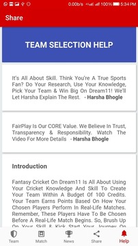 Dream - 11 Tips IPL - 2018游戏截图1