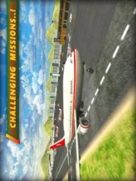 飞机着陆模拟器 - 飞机飞行游戏游戏截图4