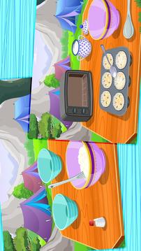 Cooking Blueberry Muffins游戏截图4