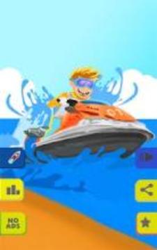 Sling to Drift: Boat Race游戏截图3