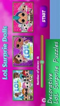 Surprise Doll Puzzle lol games游戏截图3