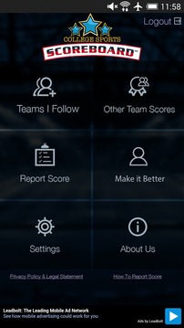 College Sports Scoreboard®游戏截图2