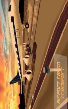Airplane Flight 3D: Cargo Delivery Truck Transport游戏截图1