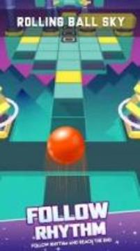 Rolling Ball Sky游戏截图1