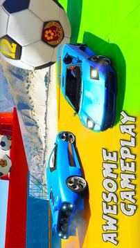 Superhero Heavy Cars Stunt Rider游戏截图2