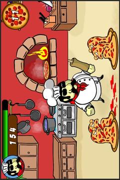 Pizza Zombie Attack游戏截图1