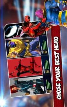 Crime Black Superheroes Dead Battle Fighter游戏截图1