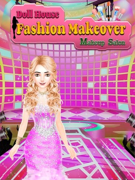 Doll House Fashion - Makeup & Dressup Salon游戏截图5