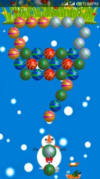 Bubble Game For Christmas游戏截图3