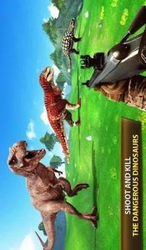 Deadly Dino Safari Hunter Sniper Shooting Game游戏截图2