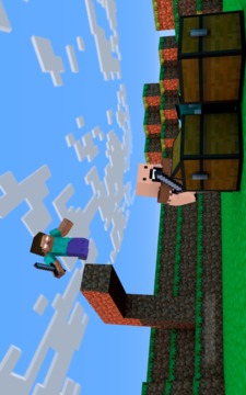 Mod Herobrine ws Notch for MCPE游戏截图2