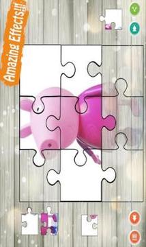 Peppa Puzzle For Kids-Pink Pig游戏截图1