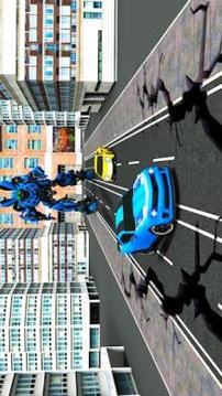 Mech Robot Car War: transform Robot shooting games游戏截图1
