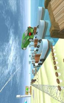 Car Beach Driving Game: GT Car WipeOut游戏截图1