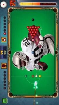 Billiards Raiders Oakland Theme游戏截图4