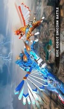Robot Unicorn Bike Transform Battleground Royale游戏截图4