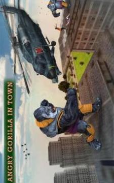 City Smasher Angry Gorilla Simulator: Rampage Game游戏截图3