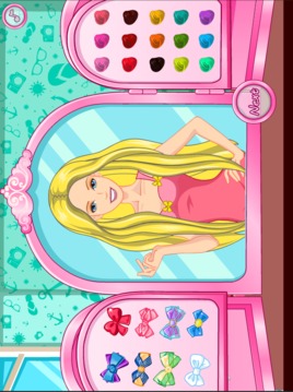 Bonnie Golden Haircuts - Hair Salon Games游戏截图2