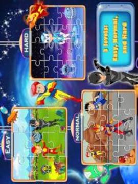 Puzzle Kids Super Hero Shape & Jigsaw Puzzles游戏截图3