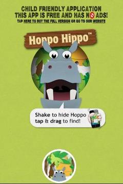 Hide & Seek Hoppo Hippo Free游戏截图1