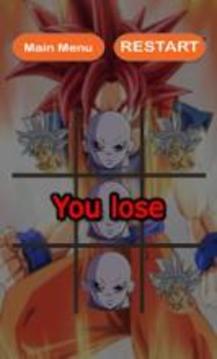 Tic Tac Toe Goku VS Jiren : XO游戏截图1