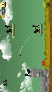 Stickman Cannon Ball Shooter游戏截图3