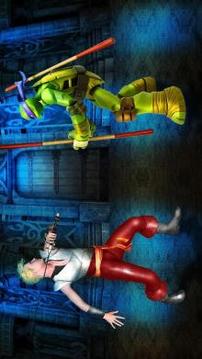 Grand Ninja Shadow Turtle Hero - Town Battle游戏截图2