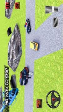 Cops vs Car Racers: Highway Police hot Pursuit 3D游戏截图1