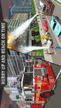 Firefighter Truck Simulator: Rescue Games游戏截图1