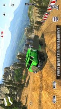 Offroad Trucker Hill Drive: Muddy Driving Sim 2018游戏截图2